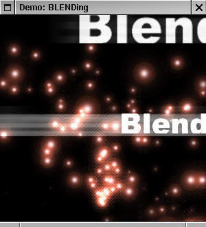 Demo: BLENDing